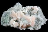 Pink Dolomite, Quartz & Pyrite - China #46037-2